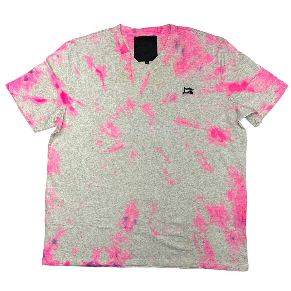 Reworked Damati Embroidered Logo V-Neck Tee (3X)